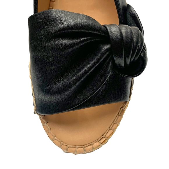 FRANCO SARTO Pirouette Leather Espadrille Slingback Sandals Womens - Picture 10 of 11